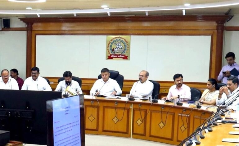 पिंपरी चिंचवड महानगरपालिकेची स्थायी समिती बैठकीत विविध विषयांना मान्यता!