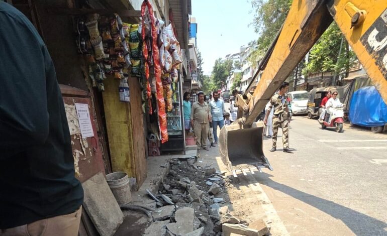 ” ग क्षेत्रीय कार्यालय”अंतर्गत अनधिकृत बांधकामांवर कारवाई!