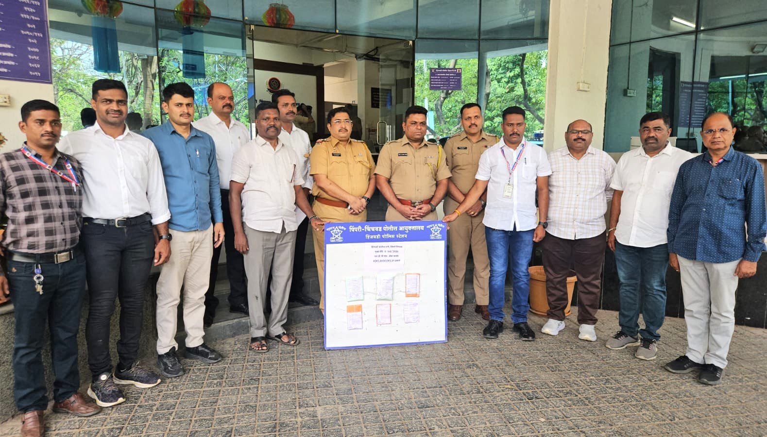 एमडी अमली पदार्थ बाळगणारे हिंजवडी पोलिस गुन्हे शाखेच्या जाळ्यात;दोघे जेरबंद