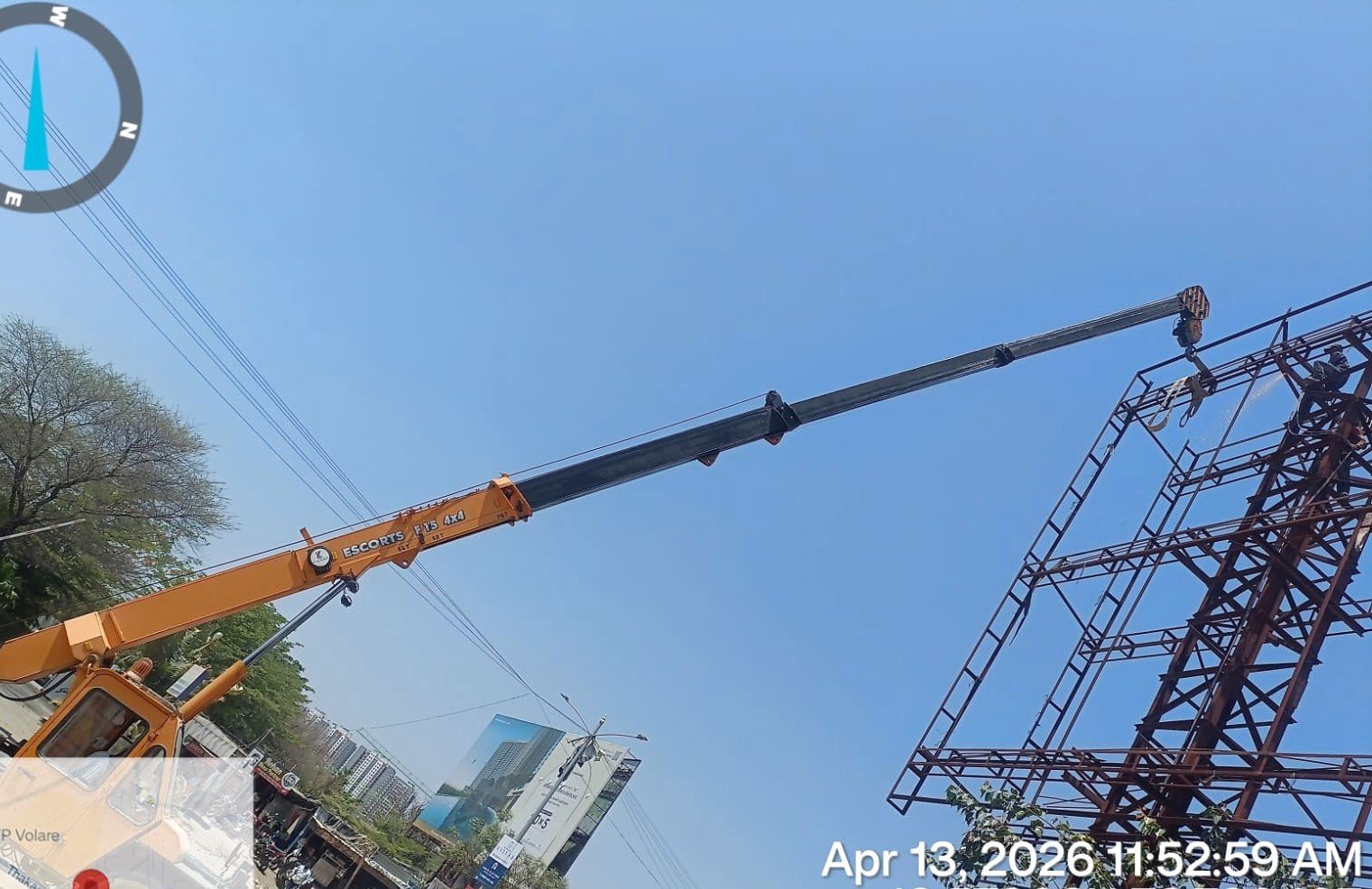 हिंजवडीत ‘पीएमआरडीए’चा अनधिकृत होर्डिंगवर हातोडा!