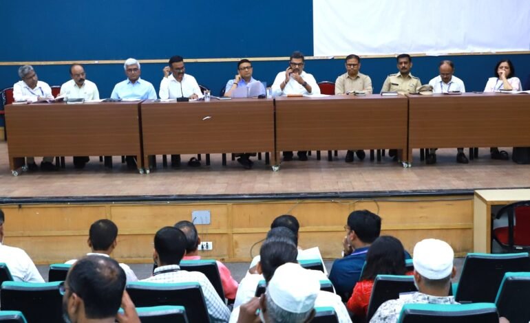 बकरी ईदसाठी सर्व संबंधित विभागांनी परस्पर समन्वय साधून सुविधां द्याव्यात: आयुक्त