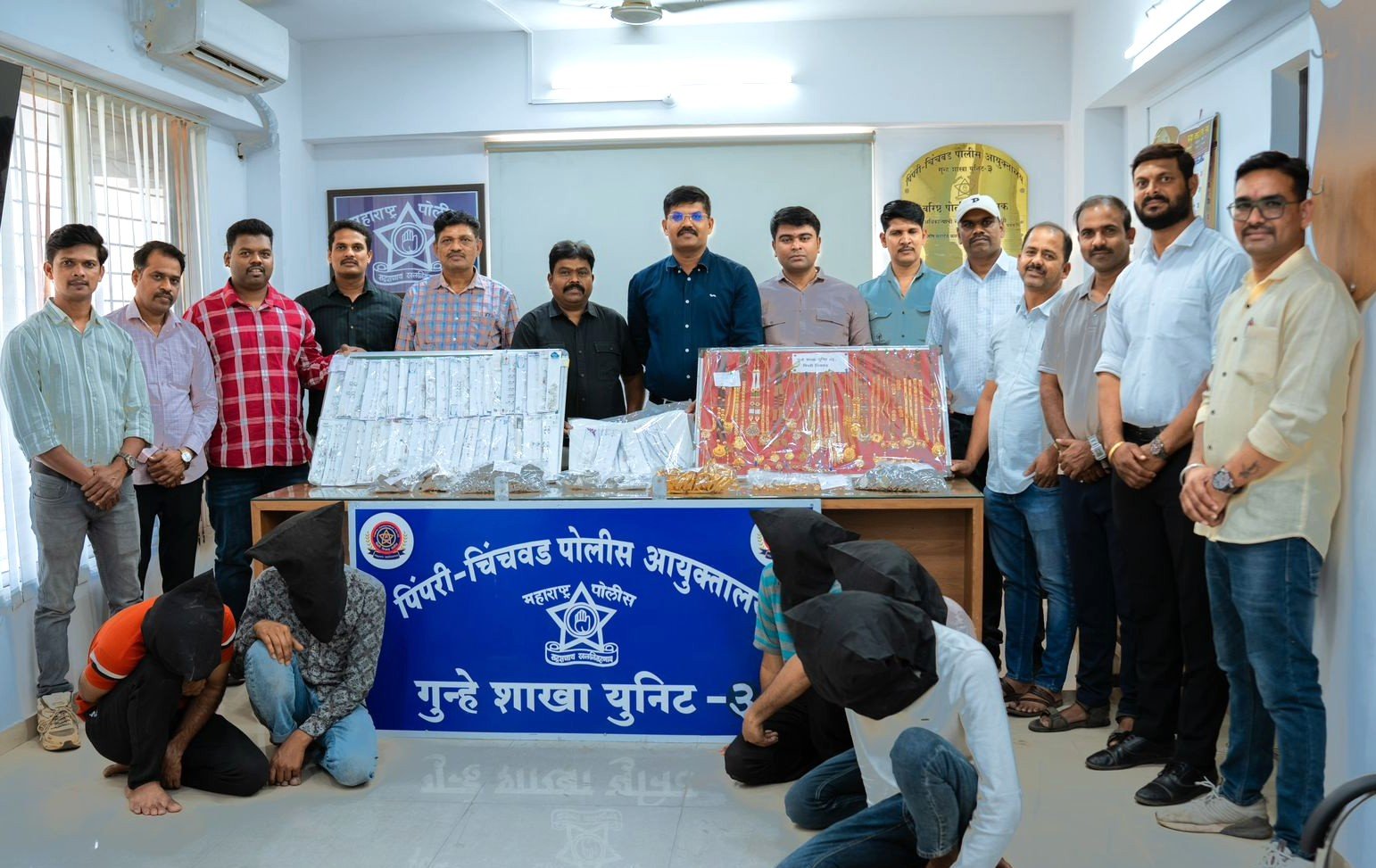 ज्वेलर्सचे दुकानातील दरोडाप्रकरणी; परप्रांतीय टोळी गजाआड!