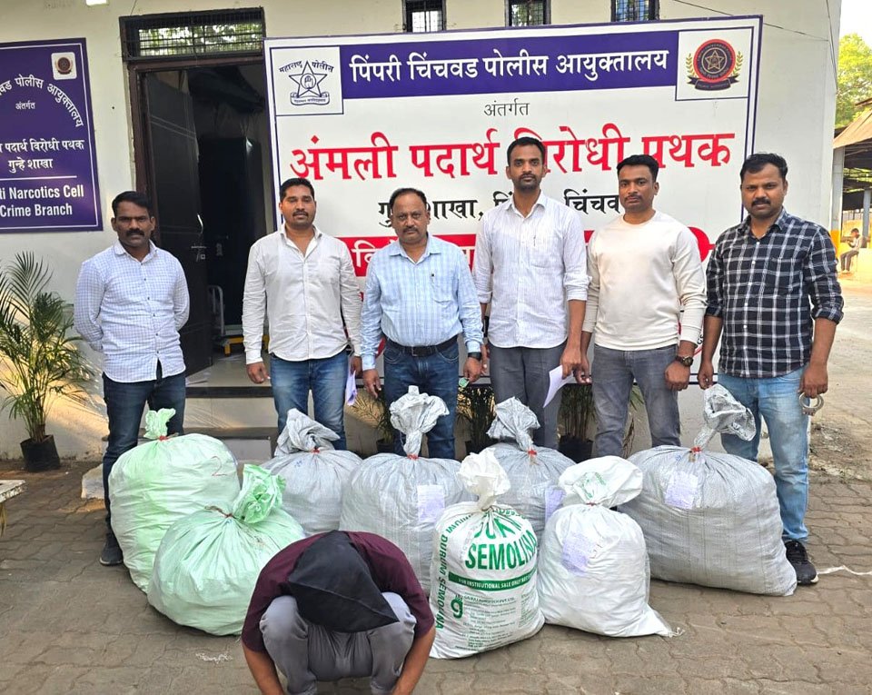गांजा मिश्रित गोळ्यांची विक्री ;एकास अटक!