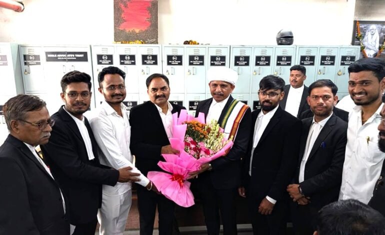 बार कौन्सिल ऑफ महाराष्ट्र ॲण्ड गोवाच्या सदस्यपदी ॲड विकास ढगे पाटील यांची निवड!