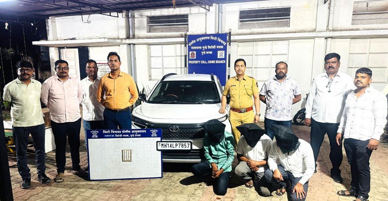 आळंदी येथील तीन चैन चोर जेरबंद ;मालमत्ता गुन्हे विरोधी पथकाची कारवाई!