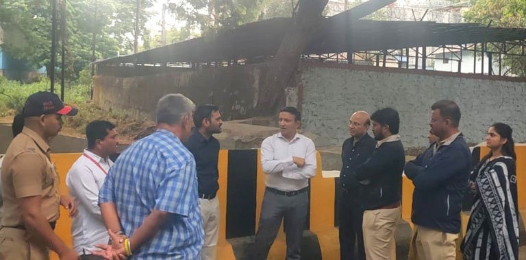 आयुक्त डॉ. विजय सूर्यवंशी यांची नाले व नदीपात्राची पाहणी!