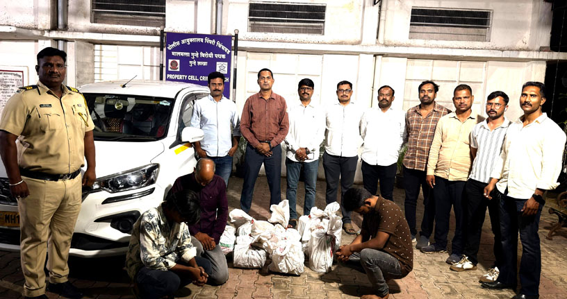 डीपी मधील तांब्याच्या तारांची चोरी करणाऱी टोळी जेरबंद!