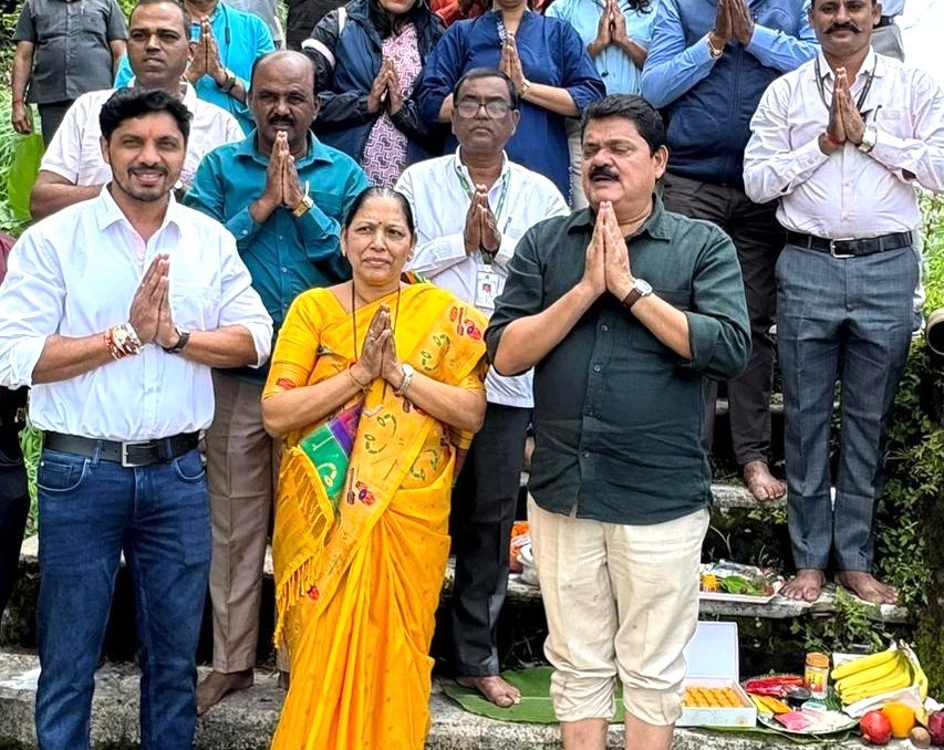 महापौर रवि लांडगे यांच्या हस्ते पवना धरणावर जलपूजन!