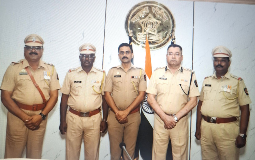 पिंपरी चिंचवड पोलीस आयुक्तालयामधील तीन पोलीस उपनिरीक्षक सेवानिवृत्त!