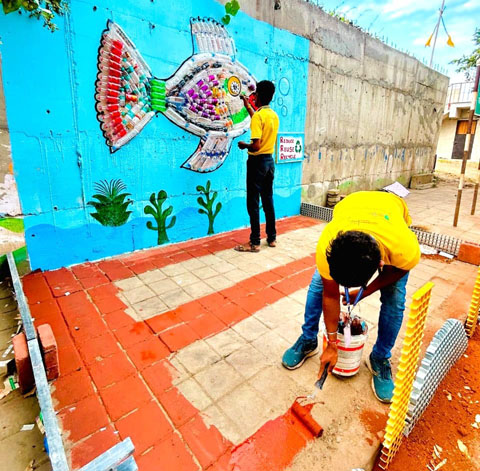 पिंपरी चिंचवड महापालिकेकडून वाघेश्वर घाट परिसराचे सुशोभीकरण!
