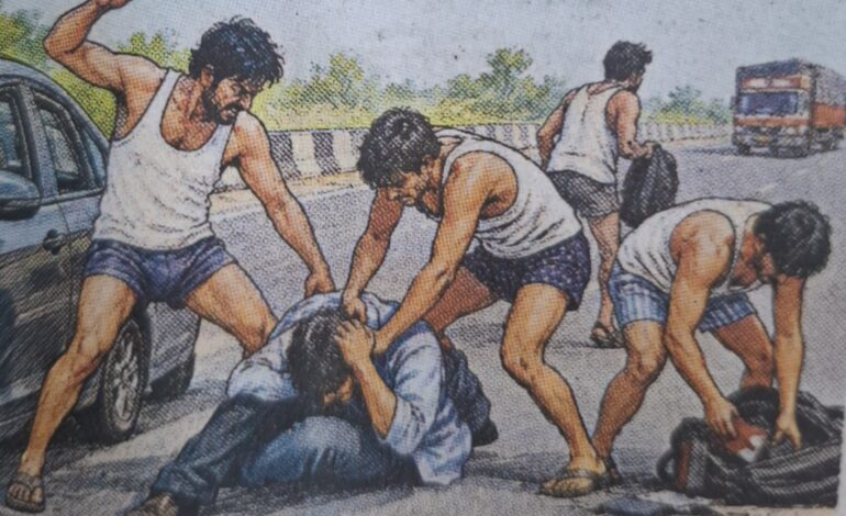 जुन्या भांडणाच्या रागातून तरुणावर कोयत्याने वार; पाच गुन्हेगारांना अटक!
